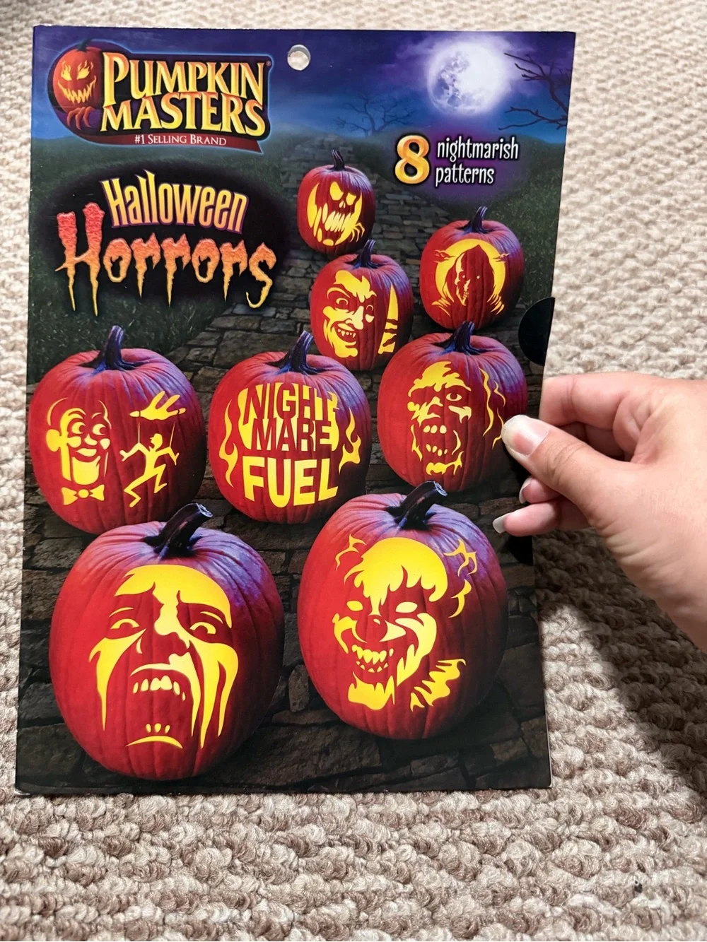 Halloween Pumpkin Carving Patterns - NEW 2 books